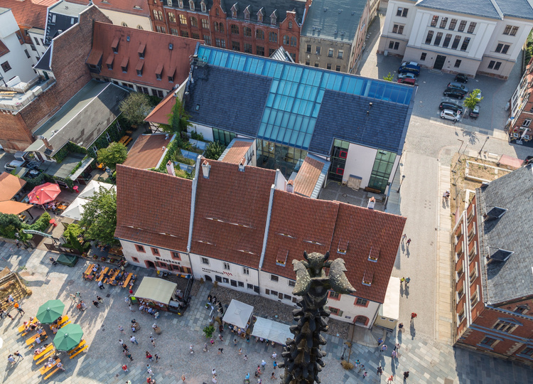 Sanierung Glasdach über Museum Ergänzungsbau Priesterhäuser